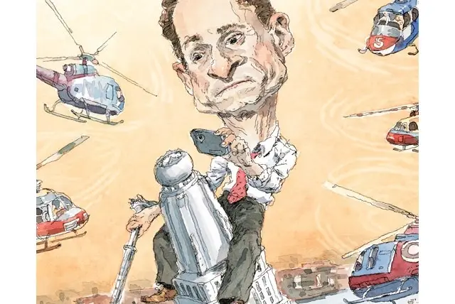 From The New Yorker cover by John Cuneo